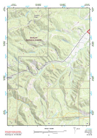44123SE Page 1 Eugene Topo Preview 1