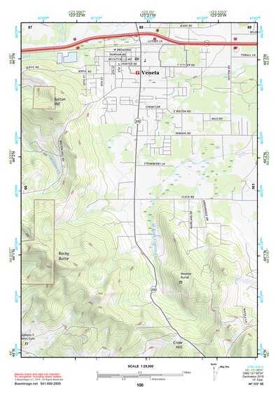 44123SE Page 100 Eugene Topo Preview 1