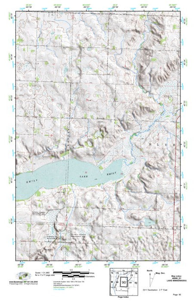 (45095e1) Page 090 Lake Minnewaska Preview 1