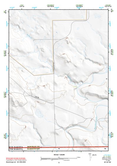45103NW Page 1 Camp Crook Topo Preview 1