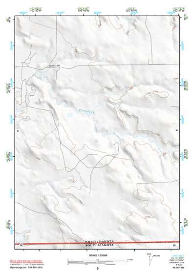 45103NW Page 5 Camp Crook Topo Preview 1