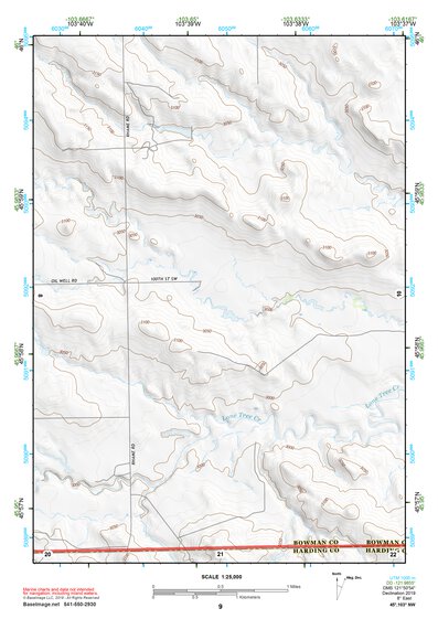 45103NW Page 9 Camp Crook Topo Preview 1