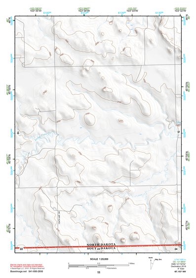 45103NW Page 11 Camp Crook Topo Preview 1