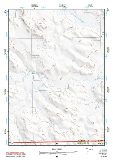 45103NW Page 12 Camp Crook Topo Preview 1