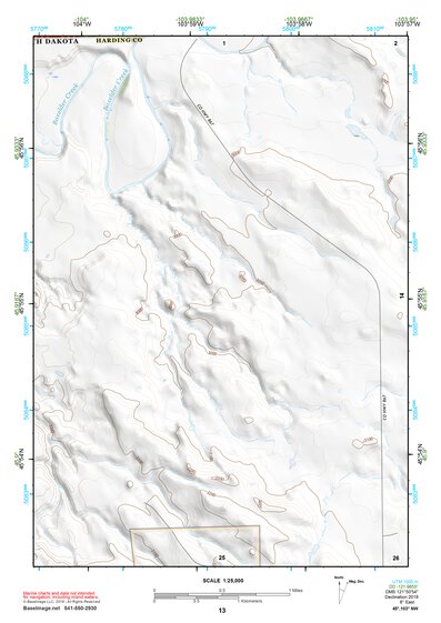 45103NW Page 13 Camp Crook Topo Preview 1
