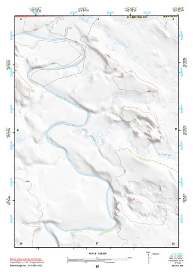 45103NW Page 15 Camp Crook Topo Preview 1
