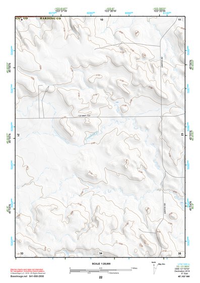 45103NW Page 22 Camp Crook Topo Preview 1