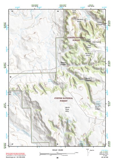 45103NW Page 36 Camp Crook Topo Preview 1
