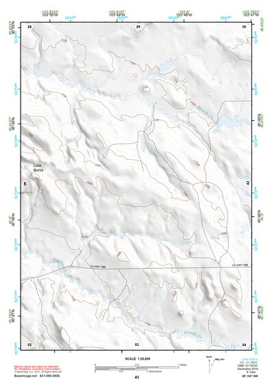45103NW Page 41 Camp Crook Topo Preview 1