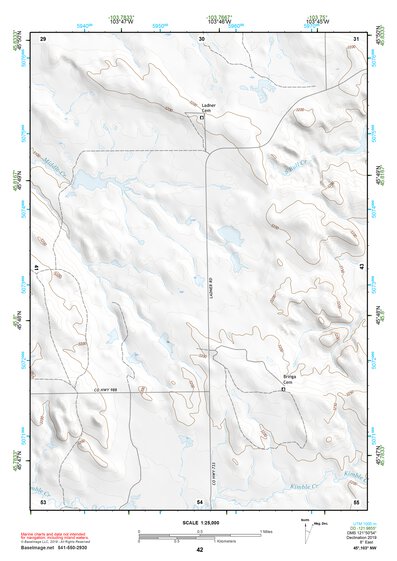 45103NW Page 42 Camp Crook Topo Preview 1