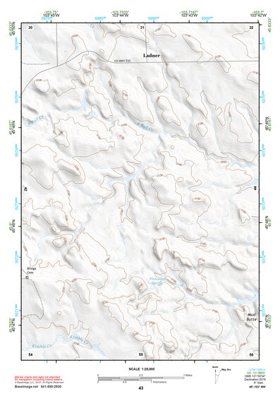 45103NW Page 43 Camp Crook Topo Preview 1