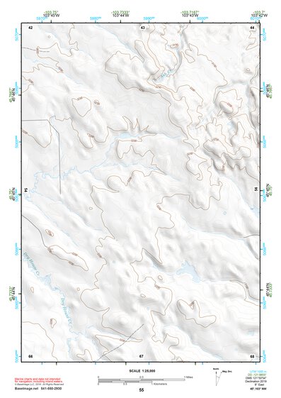 45103NW Page 55 Camp Crook Topo Preview 1