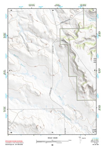 45103NW Page 58 Camp Crook Topo Preview 1