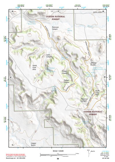 45103NW Page 59 Camp Crook Topo Preview 1