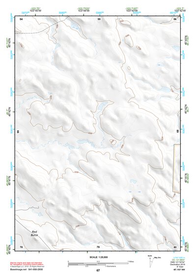 45103NW Page 67 Camp Crook Topo Preview 1