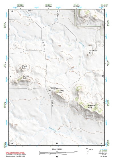 45103NW Page 71 Camp Crook Topo Preview 1