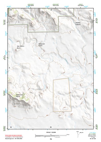 45103NW Page 72 Camp Crook Topo Preview 1