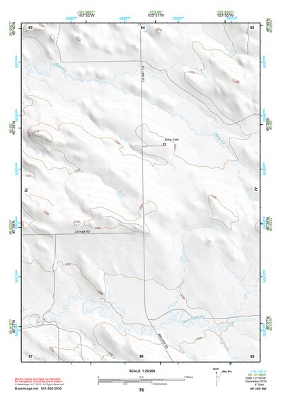 45103NW Page 76 Camp Crook Topo Preview 1