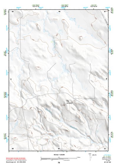 45103NW Page 78 Camp Crook Topo Preview 1