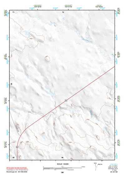 45103NW Page 84 Camp Crook Topo Preview 1