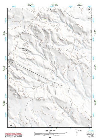 45103NW Page 90 Camp Crook Topo Preview 1