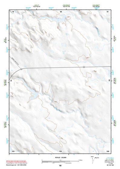 45103NW Page 92 Camp Crook Topo Preview 1