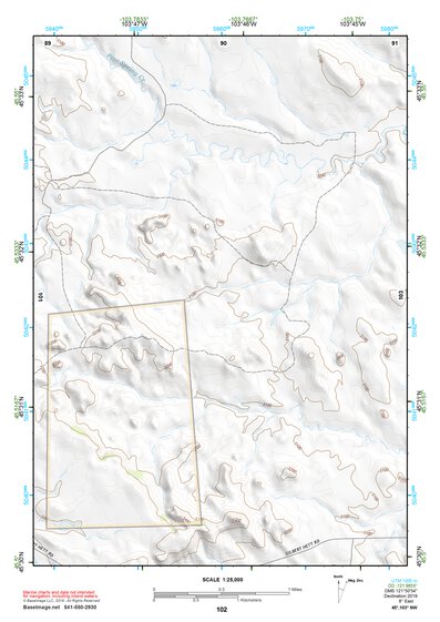 45103NW Page 102 Camp Crook Topo Preview 1