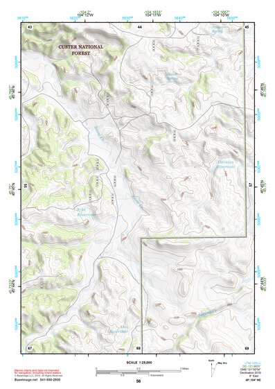 45104NE Page 56 Ekalaka Topo Preview 1