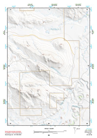 45104NE Page 86 Ekalaka Topo Preview 1