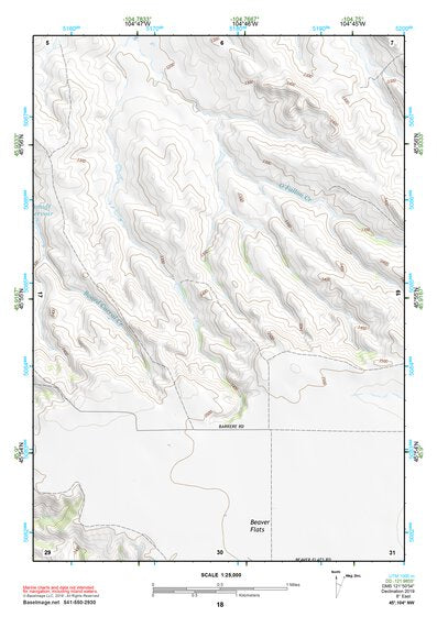 45104NW Page 18 Ekalaka Topo Preview 1