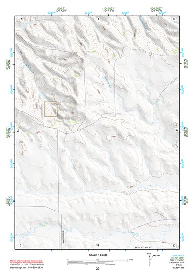 45104NW Page 20 Ekalaka Topo Preview 1