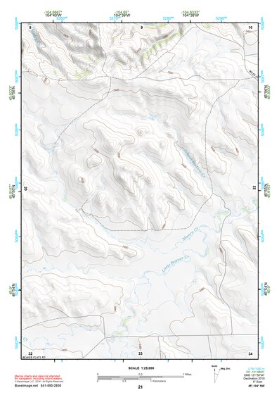 45104NW Page 21 Ekalaka Topo Preview 1