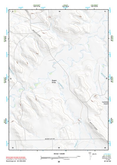 45104NW Page 22 Ekalaka Topo Preview 1