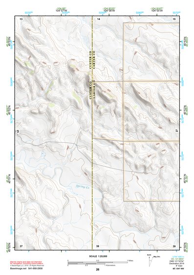 45104NW Page 26 Ekalaka Topo Preview 1