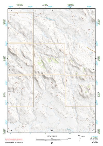 45104NW Page 27 Ekalaka Topo Preview 1