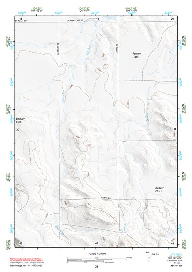 45104NW Page 31 Ekalaka Topo Preview 1