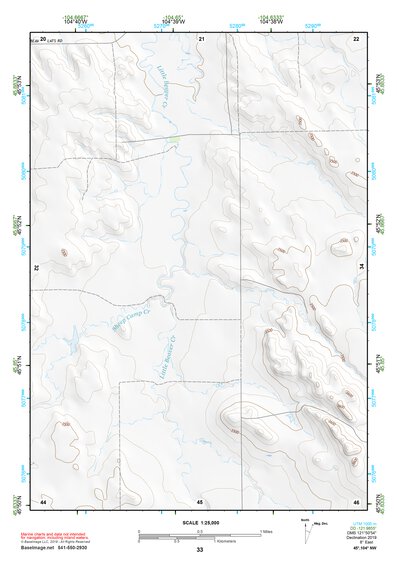 45104NW Page 33 Ekalaka Topo Preview 1