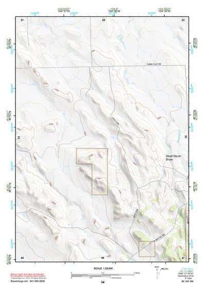 45104NW Page 34 Ekalaka Topo Preview 1