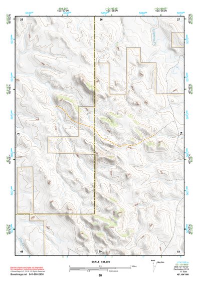 45104NW Page 38 Ekalaka Topo Preview 1