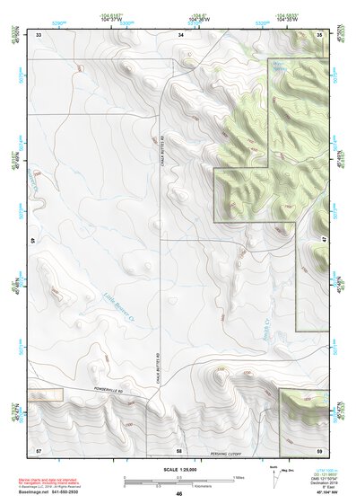 45104NW Page 46 Ekalaka Topo Preview 1