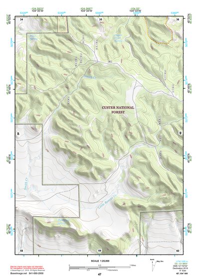 45104NW Page 47 Ekalaka Topo Preview 1