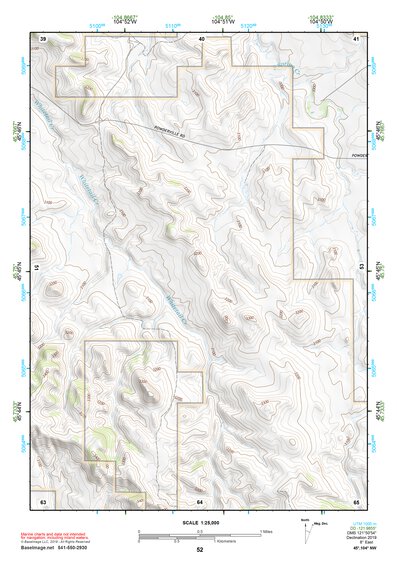 45104NW Page 52 Ekalaka Topo Preview 1