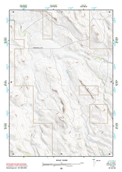 45104NW Page 53 Ekalaka Topo Preview 1