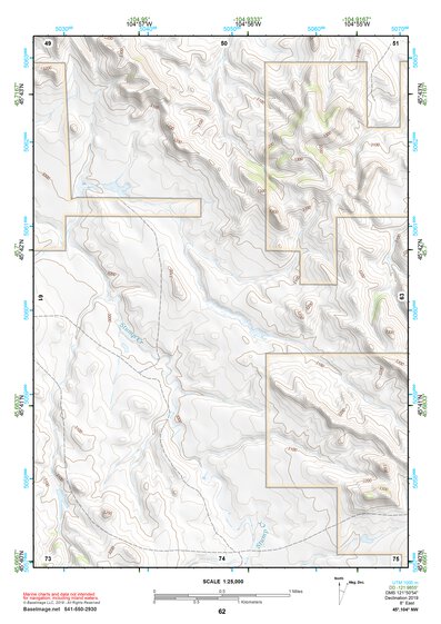 45104NW Page 62 Ekalaka Topo Preview 1