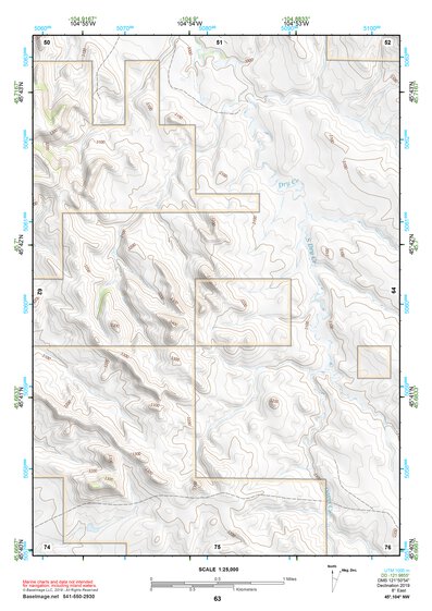 45104NW Page 63 Ekalaka Topo Preview 1