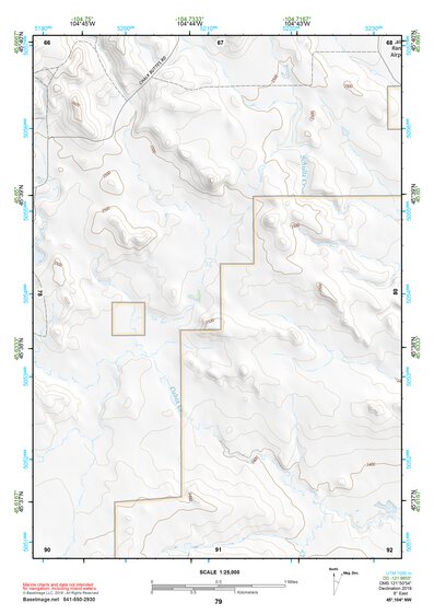 45104NW Page 79 Ekalaka Topo Preview 1