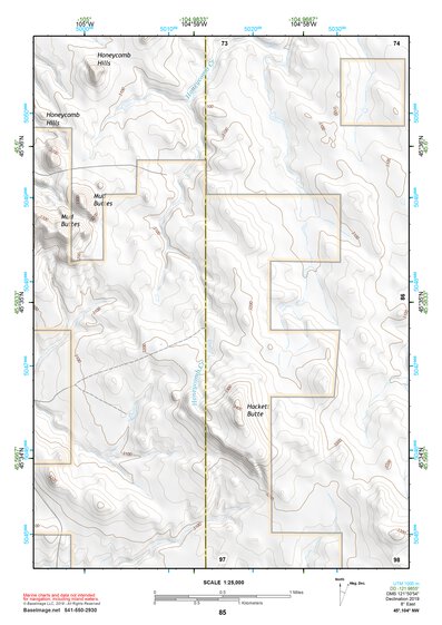 45104NW Page 85 Ekalaka Topo Preview 1