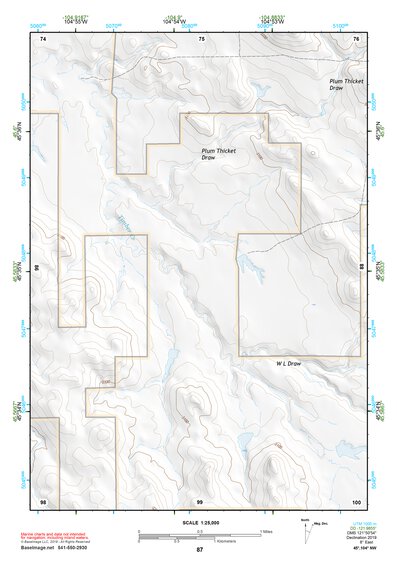 45104NW Page 87 Ekalaka Topo Preview 1