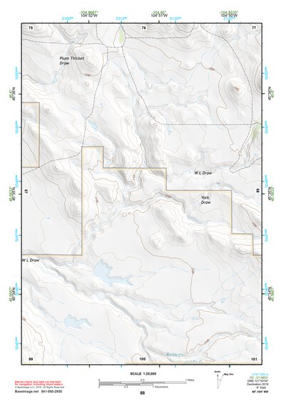 45104NW Page 88 Ekalaka Topo Preview 1