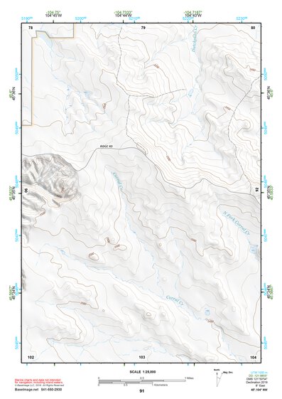 45104NW Page 91 Ekalaka Topo Preview 1